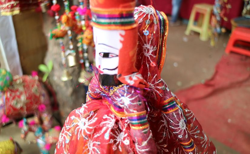 Kathputli or Indian Puppets from Rajasthan