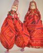 Handmade Indian Puppets in a Pair