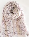 handwoven cotton wool mix stole