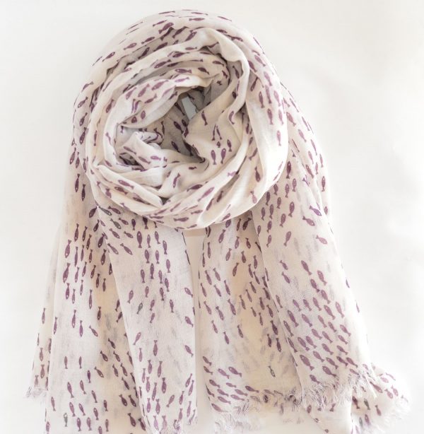 handwoven cotton wool mix stole