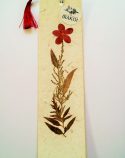 handmade natural bookmarks