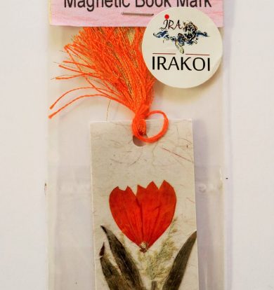 Magnetic Floral Handmade Bookmarks